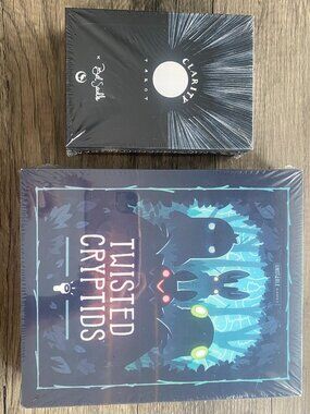 Clarity Tarot Deck + Cryptid Card Game Bundle | Like New